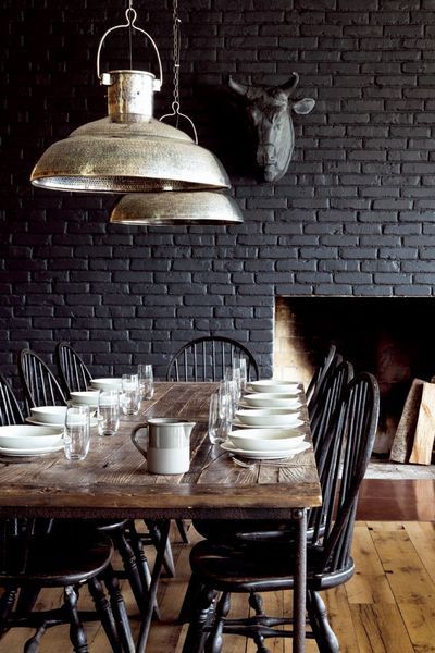 Brickwall interior Dining